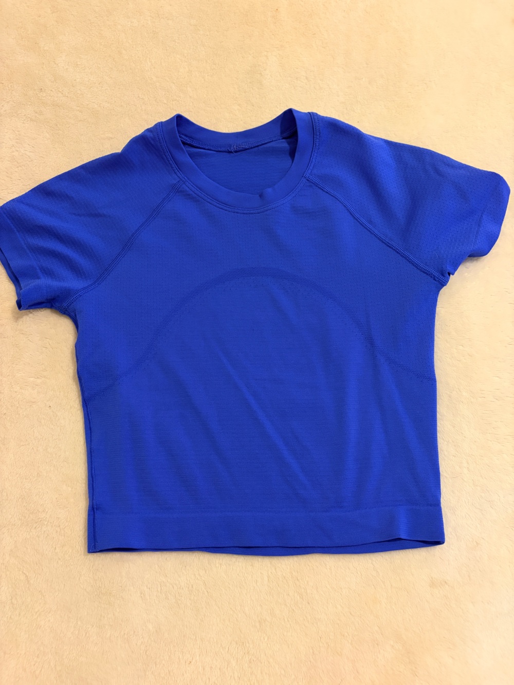 Lululemon Cropped Swiftly Tech Shortsleeve 🦋🫐